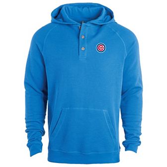 Men's Dunbrooke Royal Chicago Cubs Montana Lightweight Raglan Pullover Hoodie