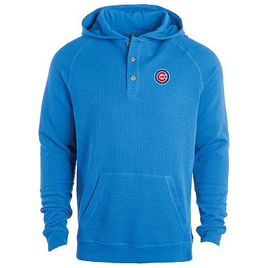 Men's Dunbrooke Royal Chicago Cubs Montana Lightweight Raglan Pullover Hoodie