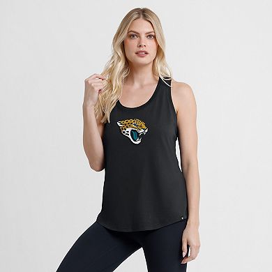 Women's Fanatics Black Jacksonville Jaguars Iron Fan Tank Top
