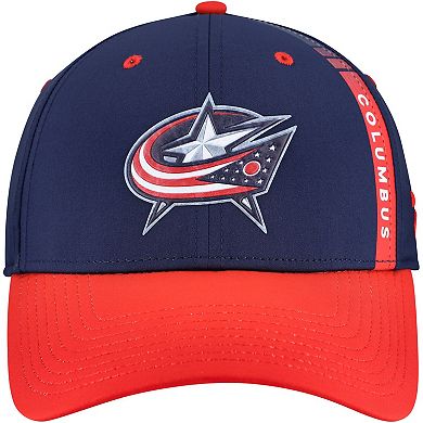 Men's Fanatics Navy Columbus Blue Jackets Authentic Pro Fitted Hat