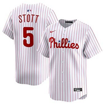 Men's Nike Bryson Stott White Philadelphia Phillies Home Limited Player Jersey