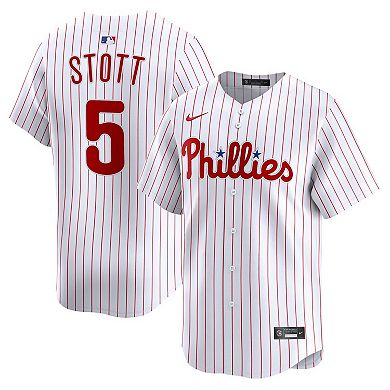 Men's Nike Bryson Stott White Philadelphia Phillies Home Limited Player Jersey