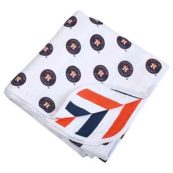 "Infant Three Little Anchors Houston Astros 47"" x 47"" Muslin 4-Layer Blanket"