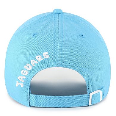 Women's '47 Blue Jacksonville Jaguars Bright Side Clean Up Adjustable Hat