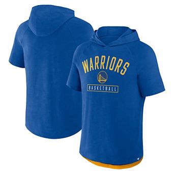 Men's Fanatics Deep Royal Golden State Warriors Pass Legend Hooded T-Shirt