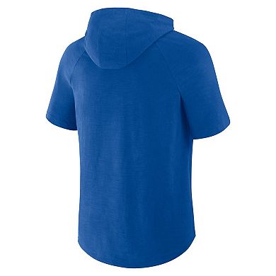 Men's Fanatics Deep Royal Golden State Warriors Pass Legend Hooded T-Shirt