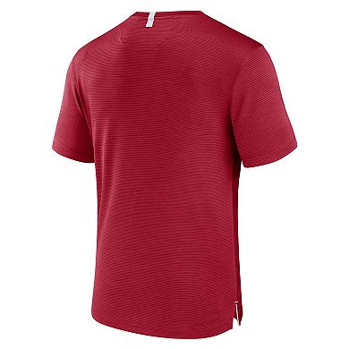 Men's Fanatics Crimson Oklahoma Sooners Defender Rush T-Shirt