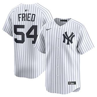 Men's Nike Max Fried White New York Yankees Home Limited Player Jersey