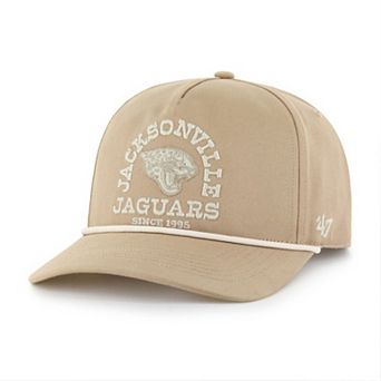 Men's '47 Khaki Jacksonville Jaguars Canyon Ranchero Hitch Adjustable Hat