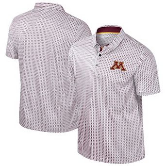 Men's Colosseum Maroon Minnesota Golden Gophers Big & Tall Marty Rival Polo