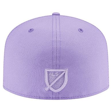 Men's New Era Purple Toronto FC Color Pack A-Frame 59FIFTY Fitted Hat