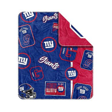 New York Giants 50 ۝ x 60 ۝ Dream Weave Throw Blanket