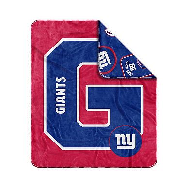 New York Giants 50 ۝ x 60 ۝ Dream Weave Throw Blanket