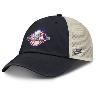 Men's Nike Navy/Natural New York Yankees Cooperstown Collection Club Trucker Adjustable Hat