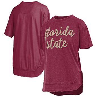 Women's��Pressbox Garnet Florida State Seminoles Poncho T-Shirt