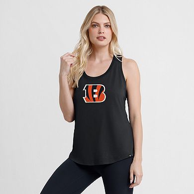 Women's Fanatics Black Cincinnati Bengals Iron Fan Tank Top