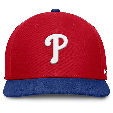 Men's Nike Red/Royal Philadelphia Phillies Pro Performance Snapback Hat