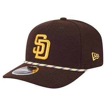 Men's New Era Brown San Diego Padres Multi-Rope 9SEVENTY Stretch-Snap Hat