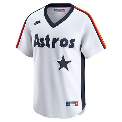 Men's Nike White Houston Astros Throwback Cooperstown Collection Limited Jersey