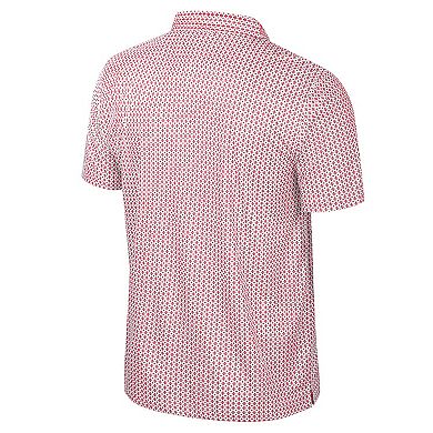 Men's Colosseum Scarlet Nebraska Huskers Big & Tall Marty Rival Polo