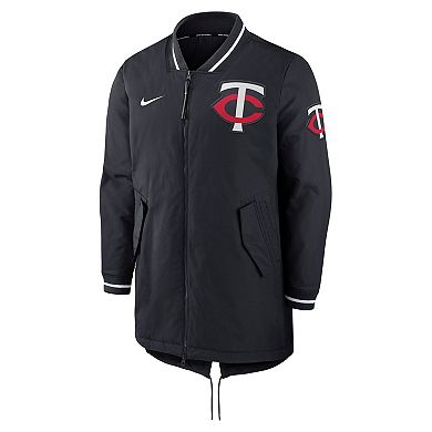 Men's Nike Navy Minnesota Twins Dugout Performance Full-Zip Jacket