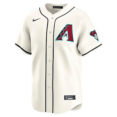 Men's Nike Ketel Marte Cream Arizona Diamondbacks Home Limited Player Jersey