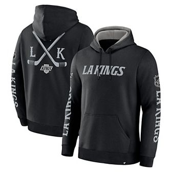 Men's Fanatics Black Los Angeles Kings Big City Legacy Fleece Pullover Hoodie