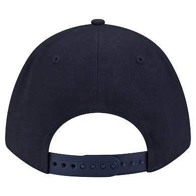 Men's New Era Navy Atlanta Braves 9FORTY M-Crown Adjustable Hat