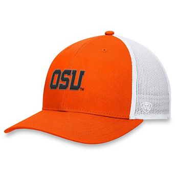 Men's Top of the World Orange Oregon State Beavers Trucker Adjustable Hat