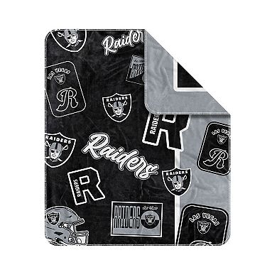 Las Vegas Raiders 50 ۝ x 60 ۝ Dream Weave Throw Blanket