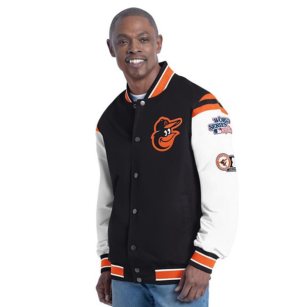希少 Carrie Allen （M）蓮の花 総刺繍 コットンジャケット 黒 Men's G-III Sports by Carl Banks Orange Baltimore Orioles Recruit