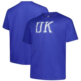Men's��Fanatics Royal Kentucky Wildcats Big & Tall Distressed Vintage Logo T-Shirt