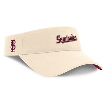 Men's Nike Natural Florida State Seminoles Primetime Ace Adjustable Visor