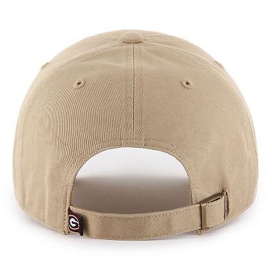 Men's '47 Khaki Georgia Bulldogs Clean Up Adjustable Hat