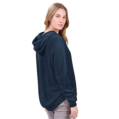 Women's G-III 4Her by Carl Banks Navy Philadelphia Phillies Jordan Angel Raglan Fleece Pullover Hoodie