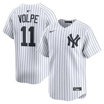 Men's Nike Anthony Volpe White New York Yankees Home Limited Player Jersey