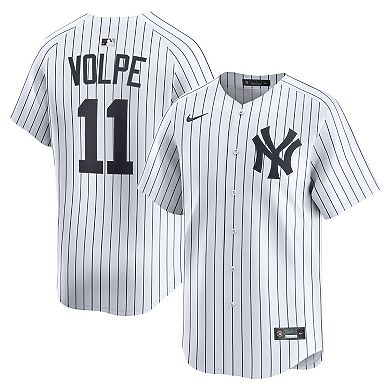 Men's Nike Anthony Volpe White New York Yankees Home Limited Player Jersey
