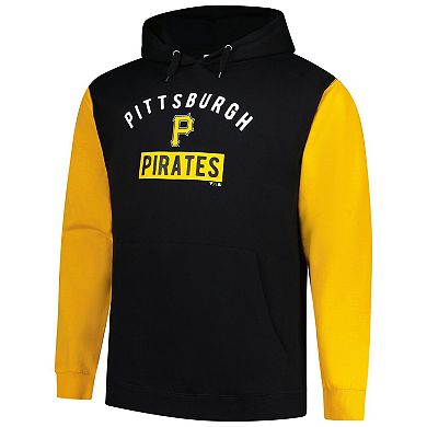 Men's Profile Paul Skenes Black Pittsburgh Pirates Big & Tall Fleece Pullover Hoodie