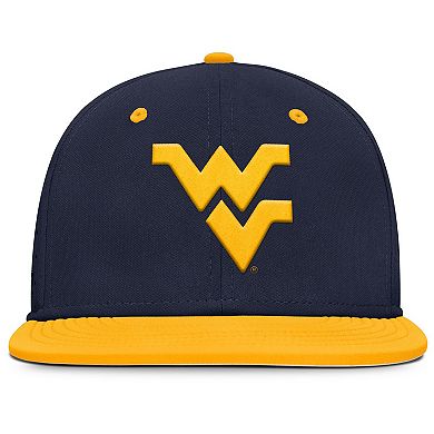 Men's Nike Navy West Virginia Mountaineers Dugout True Dri-FIT Fitted Hat