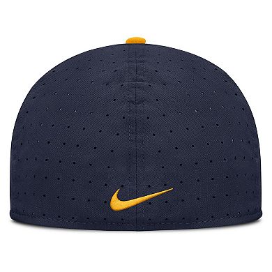 Men's Nike Navy West Virginia Mountaineers Dugout True Dri-FIT Fitted Hat