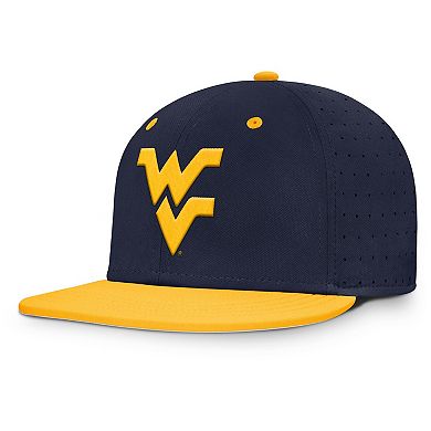 Men's Nike Navy West Virginia Mountaineers Dugout True Dri-FIT Fitted Hat