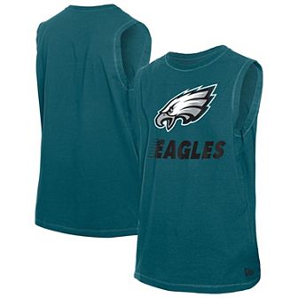 Men's New Era Midnight Green Philadelphia Eagles Leisure Collection Tank Top