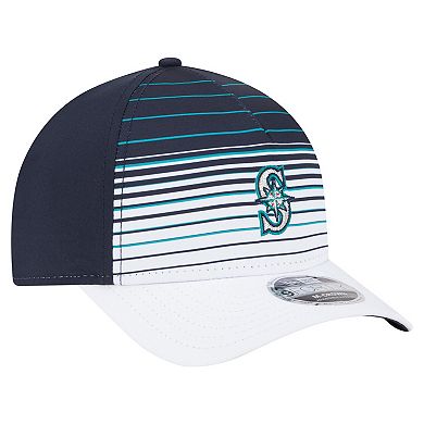 Men's New Era Navy Seattle Mariners Gradient 9FORTY M-Crown Adjustable Hat