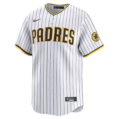 Men's Nike Jackson Merrill White San Diego Padres Home Limited Player Jersey