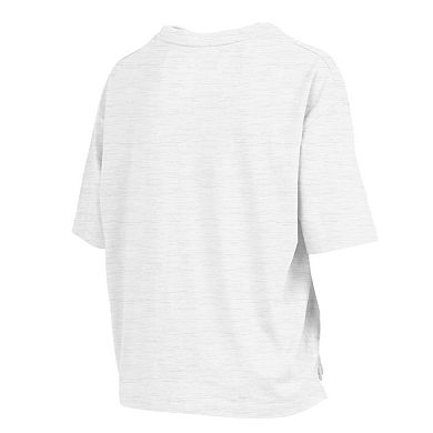 Women's Pressbox White Penn State Nittany Lions Harmony Oversized T-Shirt