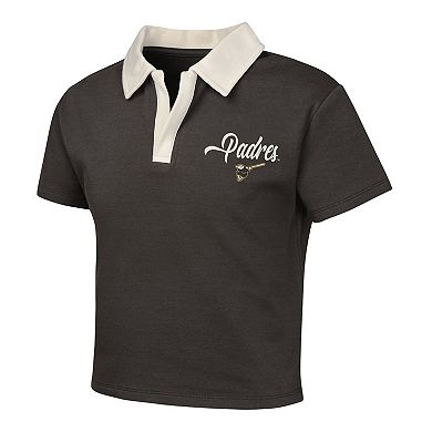 Girls Youth Brown San Diego Padres Base Trainer Johnny Polo and Skort Set