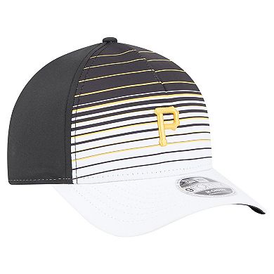 Men's New Era Black Pittsburgh Pirates Gradient 9FORTY M-Crown Adjustable Hat