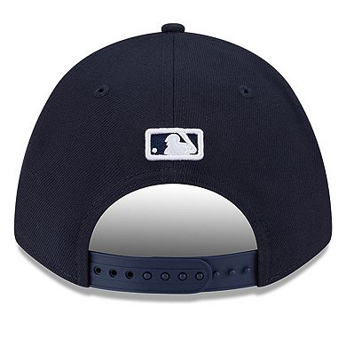 Men's New Era Navy Detroit Tigers Player Replica 9FORTY Adjustable Hat