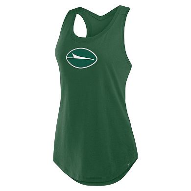 Women's Fanatics Green New York Jets Iron Fan Tank Top