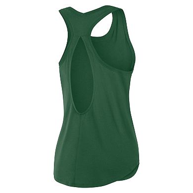 Women's Fanatics Green New York Jets Iron Fan Tank Top